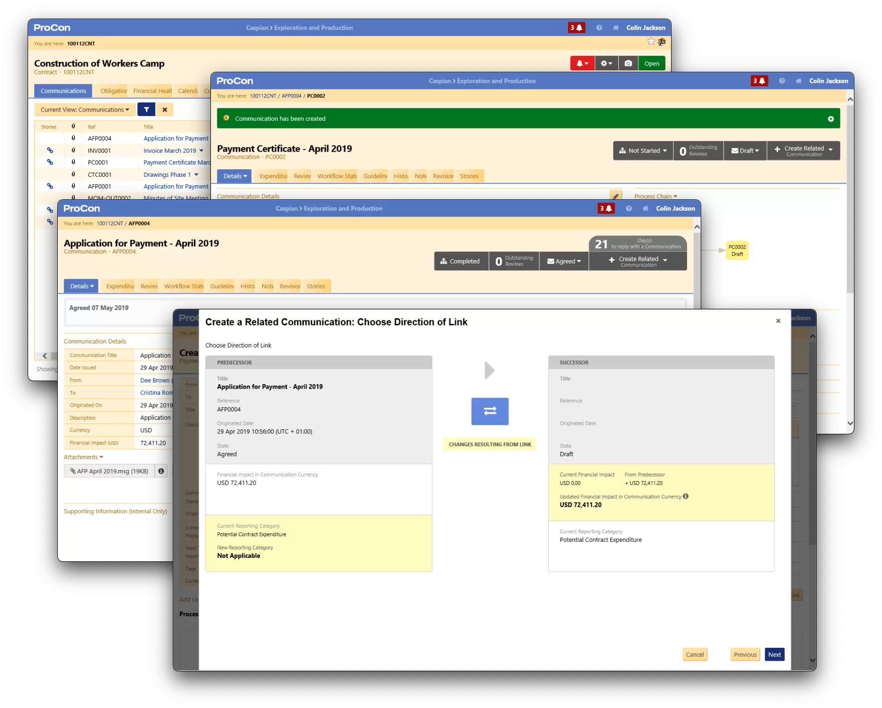 ProCon screenshot cluster