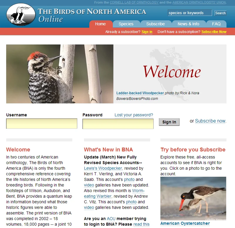 Cornell Lab of Ornithology